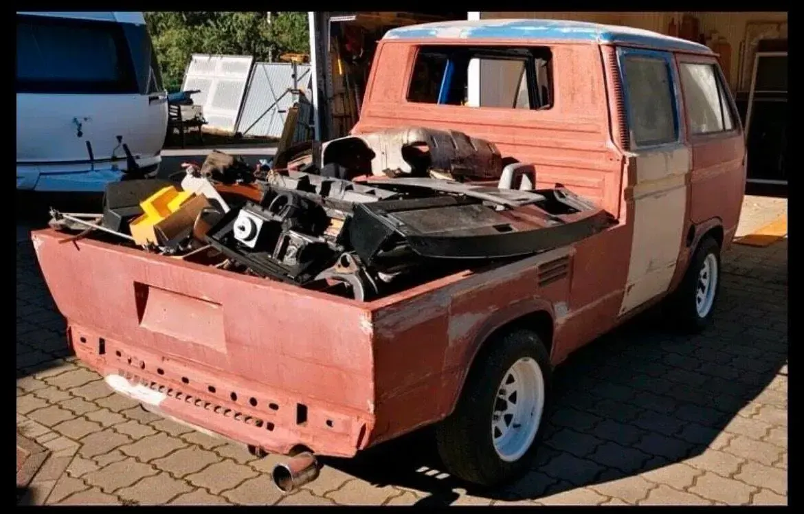 Gebraucht VW T3 50 PS (36 kW) 1984 Blau Van