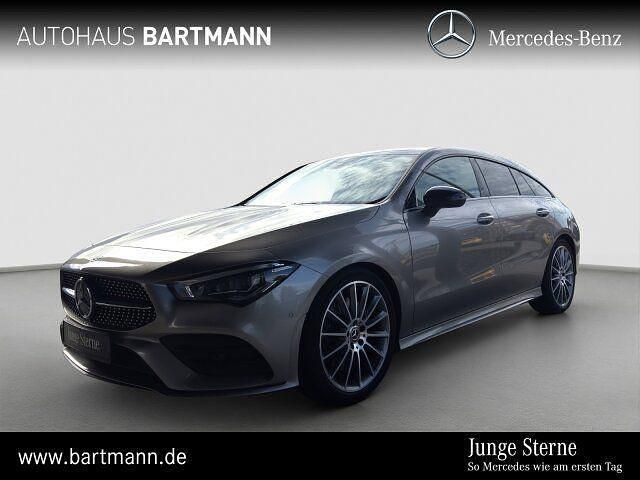 Silber Gebraucht 2019 Mercedes CLA220 Shooting Brake AMG line Kombi | 24.490 € (Teuer) - Bild 1/4