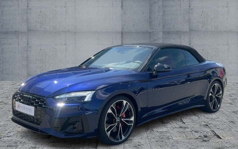 Blau Gebraucht 2023 Audi S5 Cabriolet Comfort Cabrio | 66.990 € (Teuer) - Bild 1/4