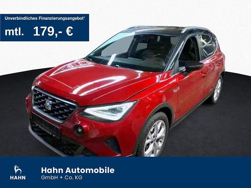 "desire" rot Gebraucht 2021 Seat Arona Beats SUV | 19.430 € (Fairer Preis) - Bild 1/3