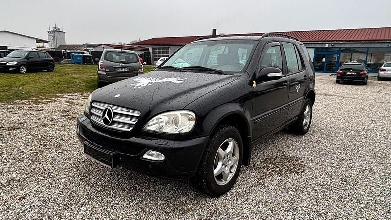 Schwarz Gebraucht 2004 Mercedes ML270 SUV | 2.490 € (Superpreis) - Bild 1/4