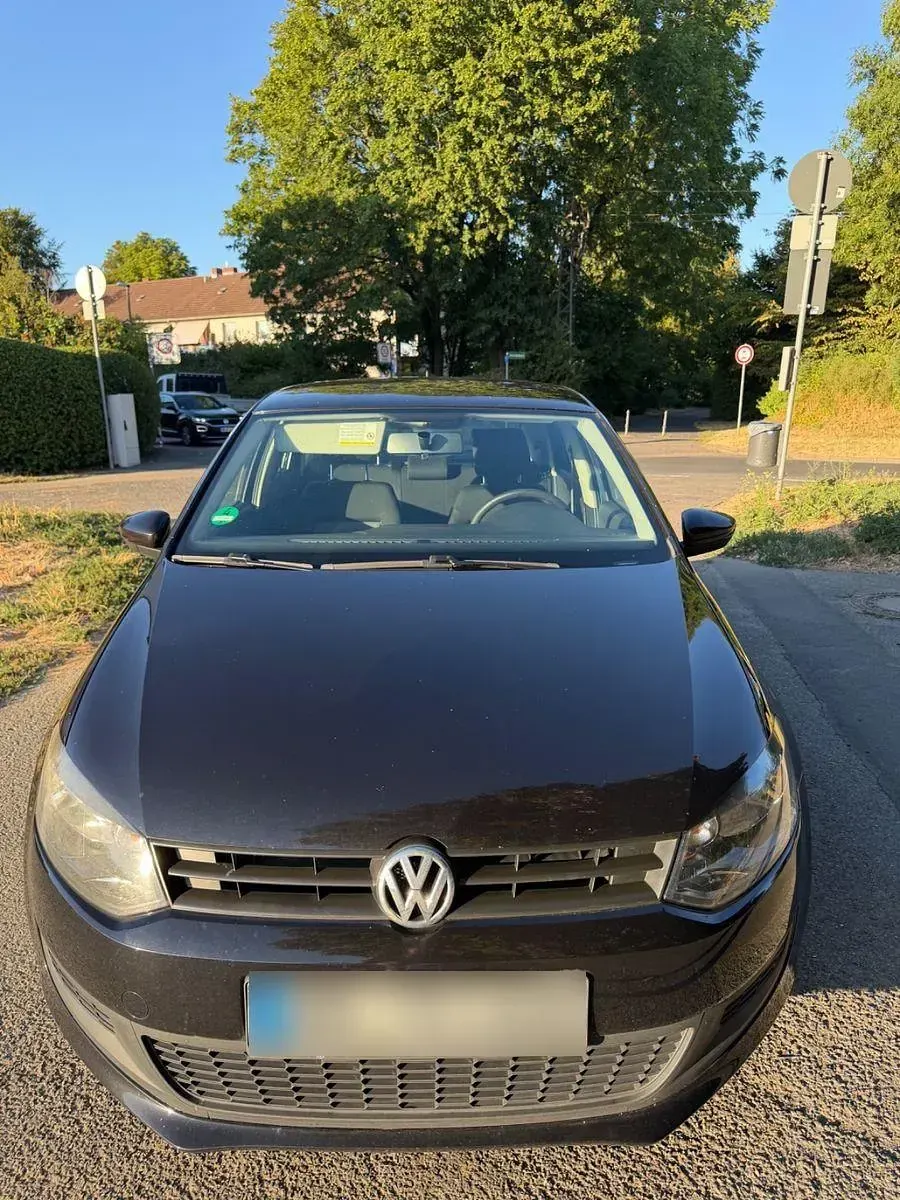 Gebraucht VW Polo Trendline 69 PS (50 kW) 2010 Schwarz Kleinwagen
