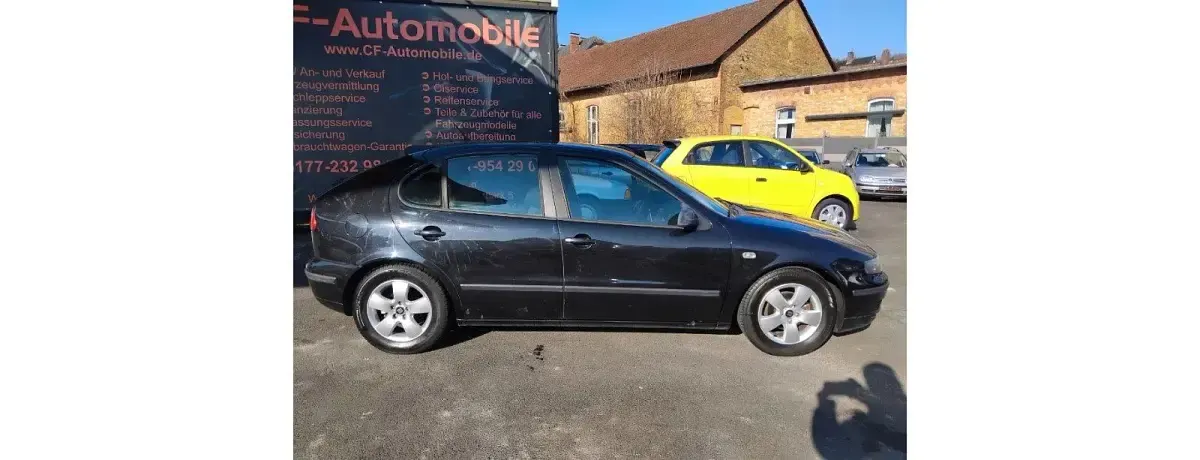 Gebraucht Seat Leon 105 PS (77 kW) 2002 Schwarz Kleinwagen