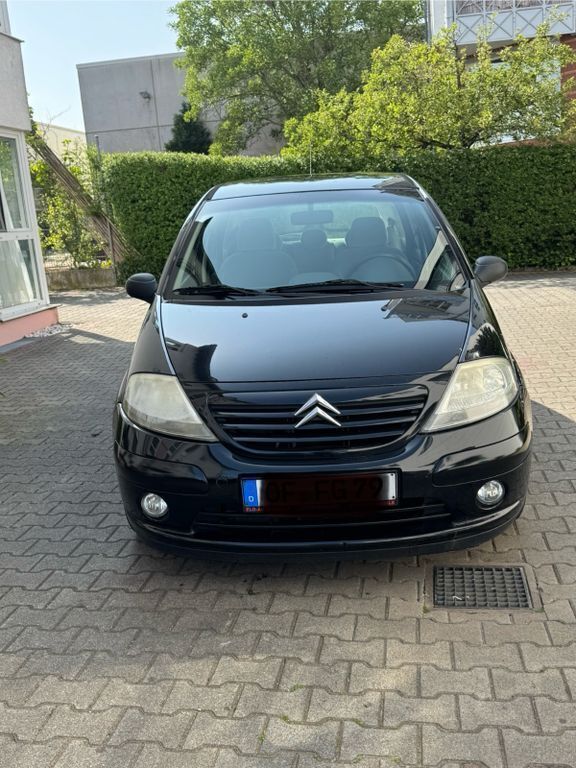 Schwarz Gebraucht 2005 Citroën C3 Advance Kleinwagen | 600 € (Guter Preis) - Bild 1/4