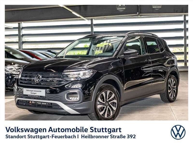 Schwarz Gebraucht 2022 VW T-Cross Active SUV | 16.930 € (Guter Preis) - Bild 1/3