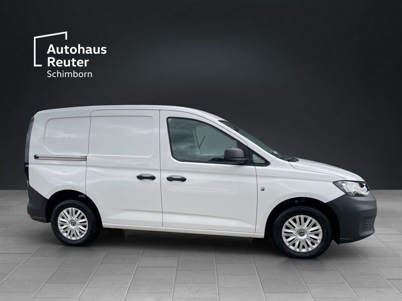 Gebraucht VW Caddy 75 PS (55 kW) 2022 Weiß Van / Kleinbus