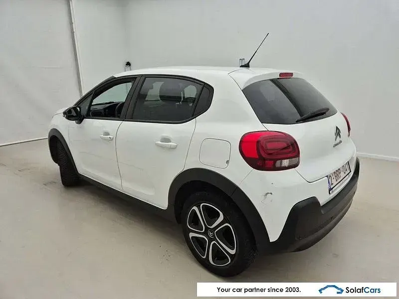 Gebraucht Citroën C3 Feel 83 PS (61 kW) 2022 Weiß Kleinwagen