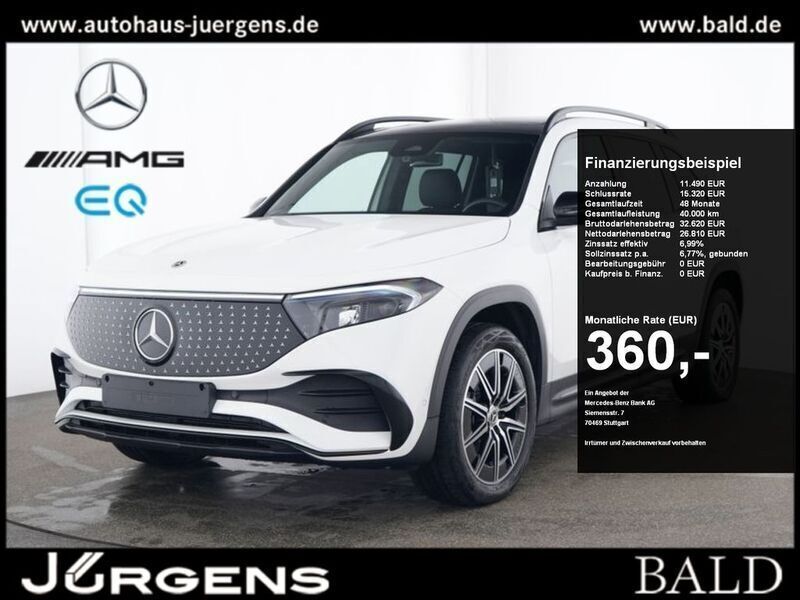 Unilack polarweiss Gebraucht 2024 Mercedes EQB300 AMG SUV | 44.390 € (Teuer) - Bild 1/4