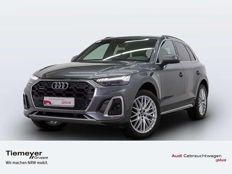 Grau Gebraucht 2022 Audi Q5 S-Line SUV | 51.990 € - Bild 1/4