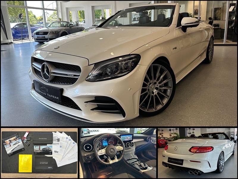 Weiß Gebraucht 2020 Mercedes C43 AMG AMG Cabrio | 49.990 € (Fairer Preis) - Bild 1/3