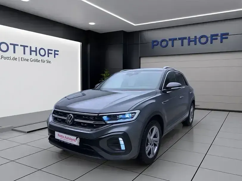Gebraucht VW T-Roc R-line 110 PS (80 kW) 2023 Indiumgrau metallic SUV