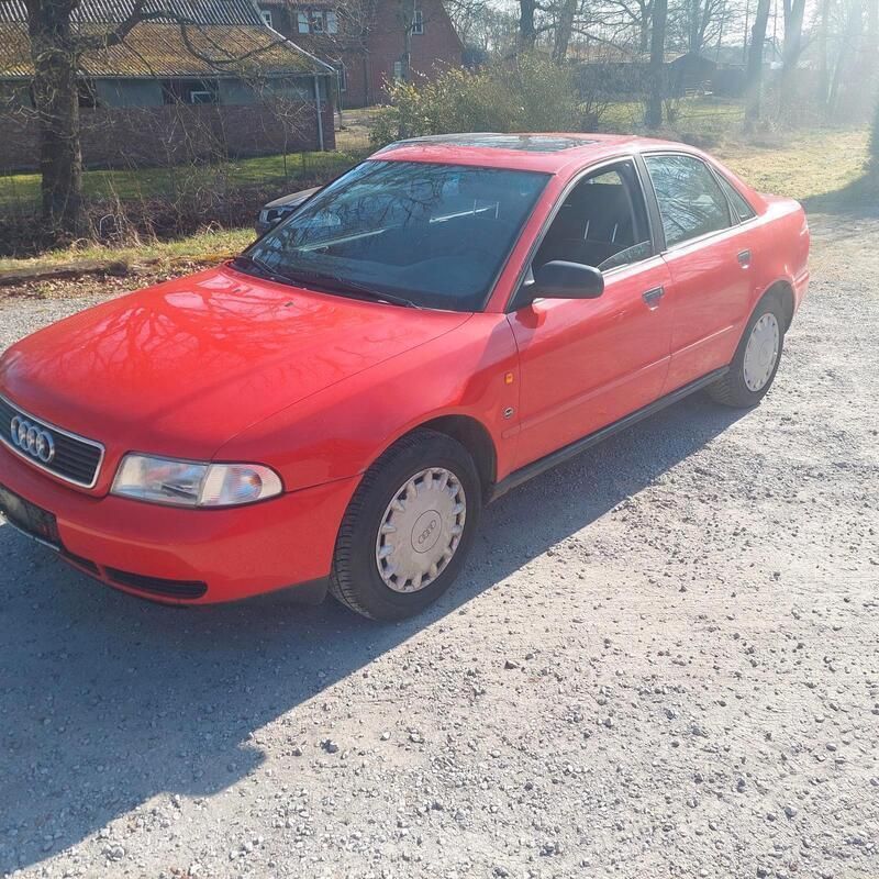 Rot Gebraucht 1996 Audi A4 Limousine | 650 € (Superpreis) - Bild 1/4