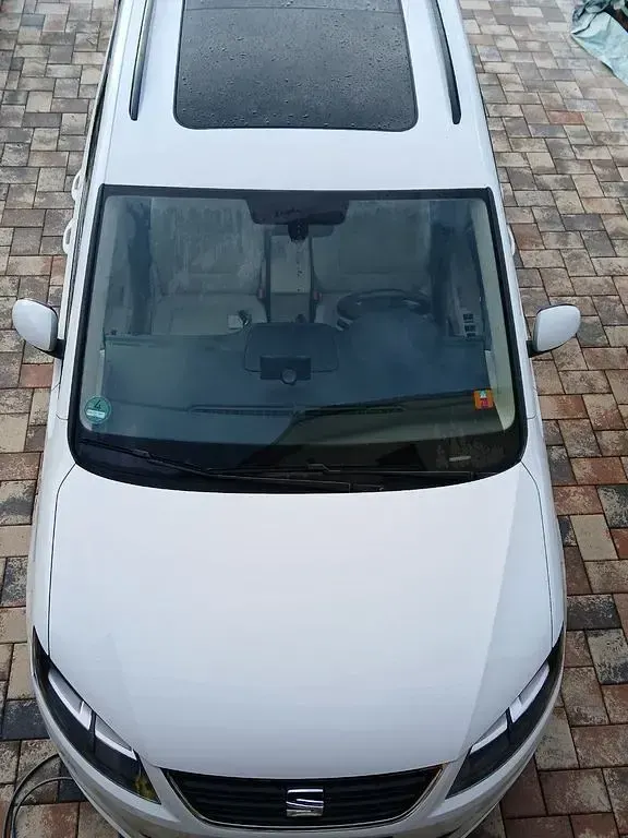 Gebraucht Seat Alhambra Style 150 PS (110 kW) 2017 Weiß Van / Kleinbus