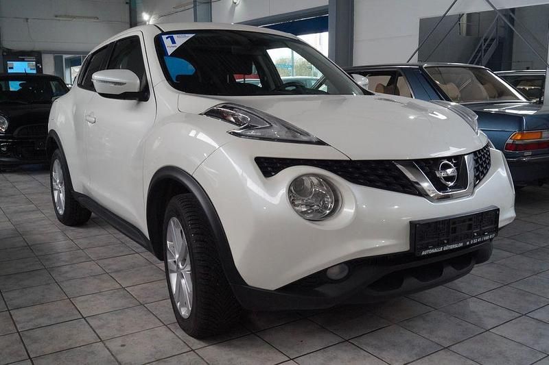 Gebraucht Nissan Juke Acenta 110 PS (80 kW) 2014 Weiß SUV