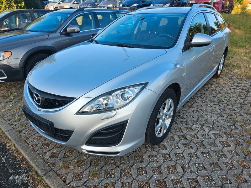 Silber Gebraucht 2011 Mazda 6 Exclusive-Line Kombi | 2.990 € (Superpreis) - Bild 1/4