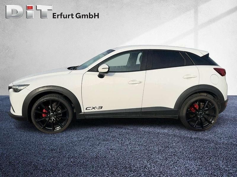 Gebraucht Mazda CX-3 Prime-Line 120 PS (88 kW) 2018 Arctic white SUV
