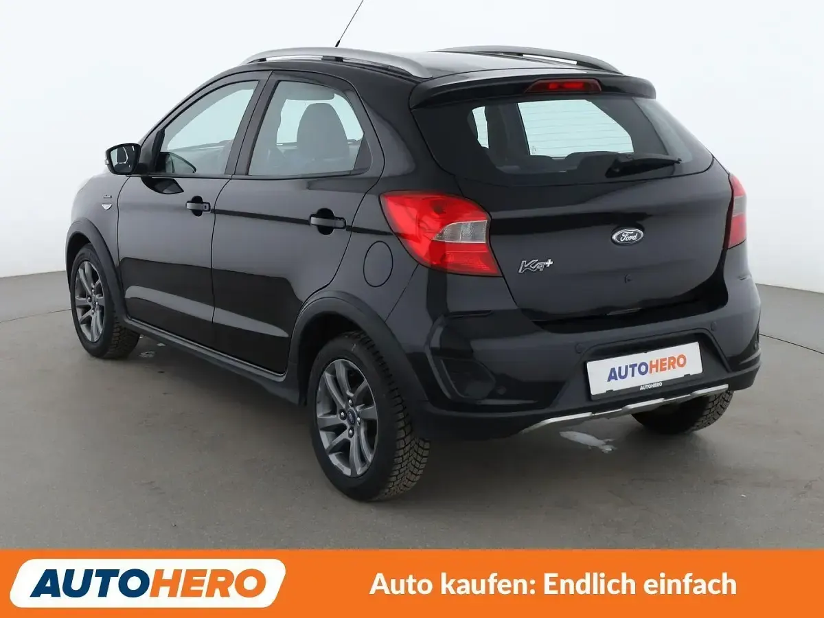 Gebraucht Ford Ka Plus Active 86 PS (63 kW) 2019 Schwarz Kleinwagen