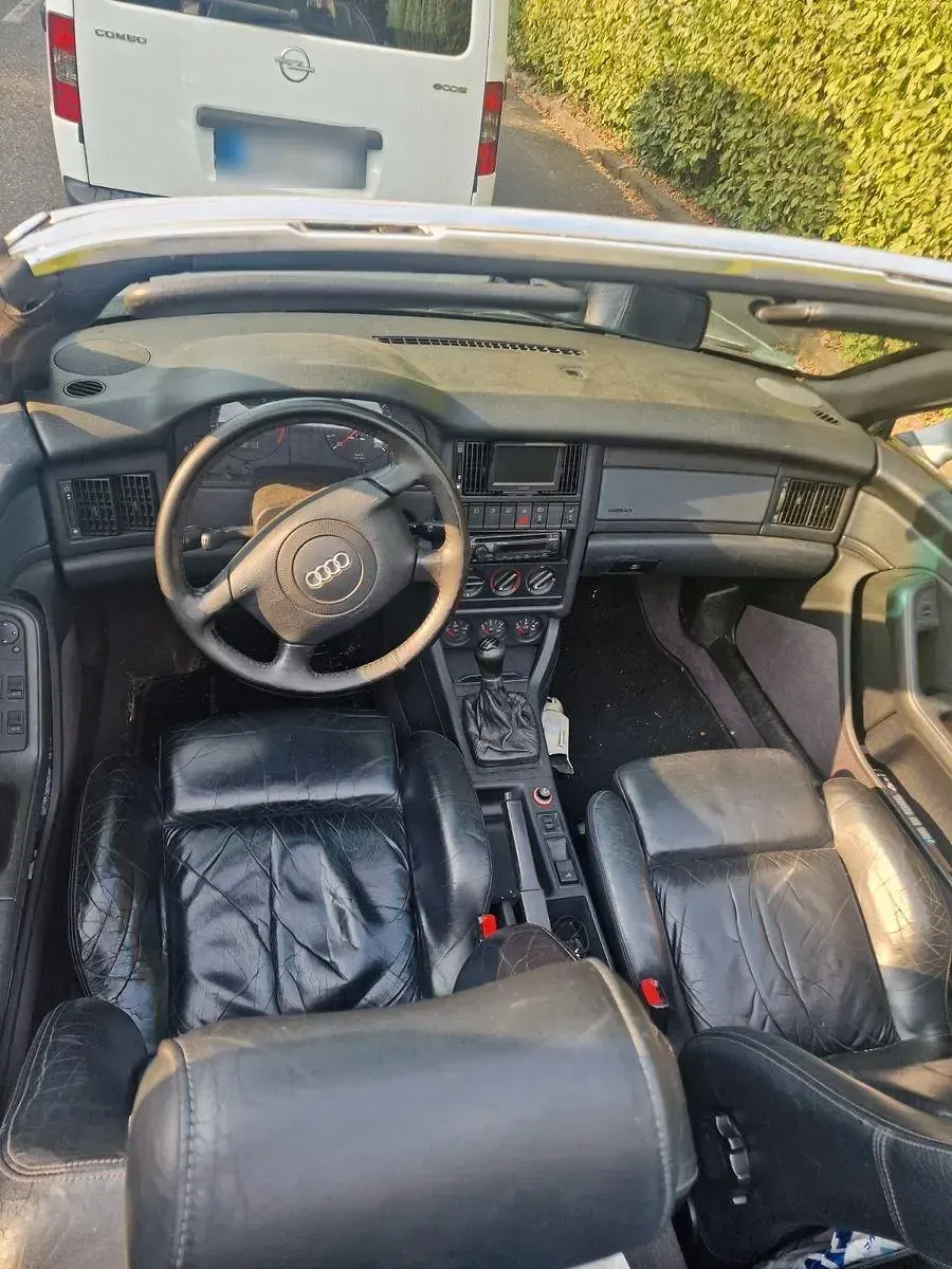 Gebraucht Audi Cabriolet Sport 116 PS (85 kW) 1999 Silber Cabrio