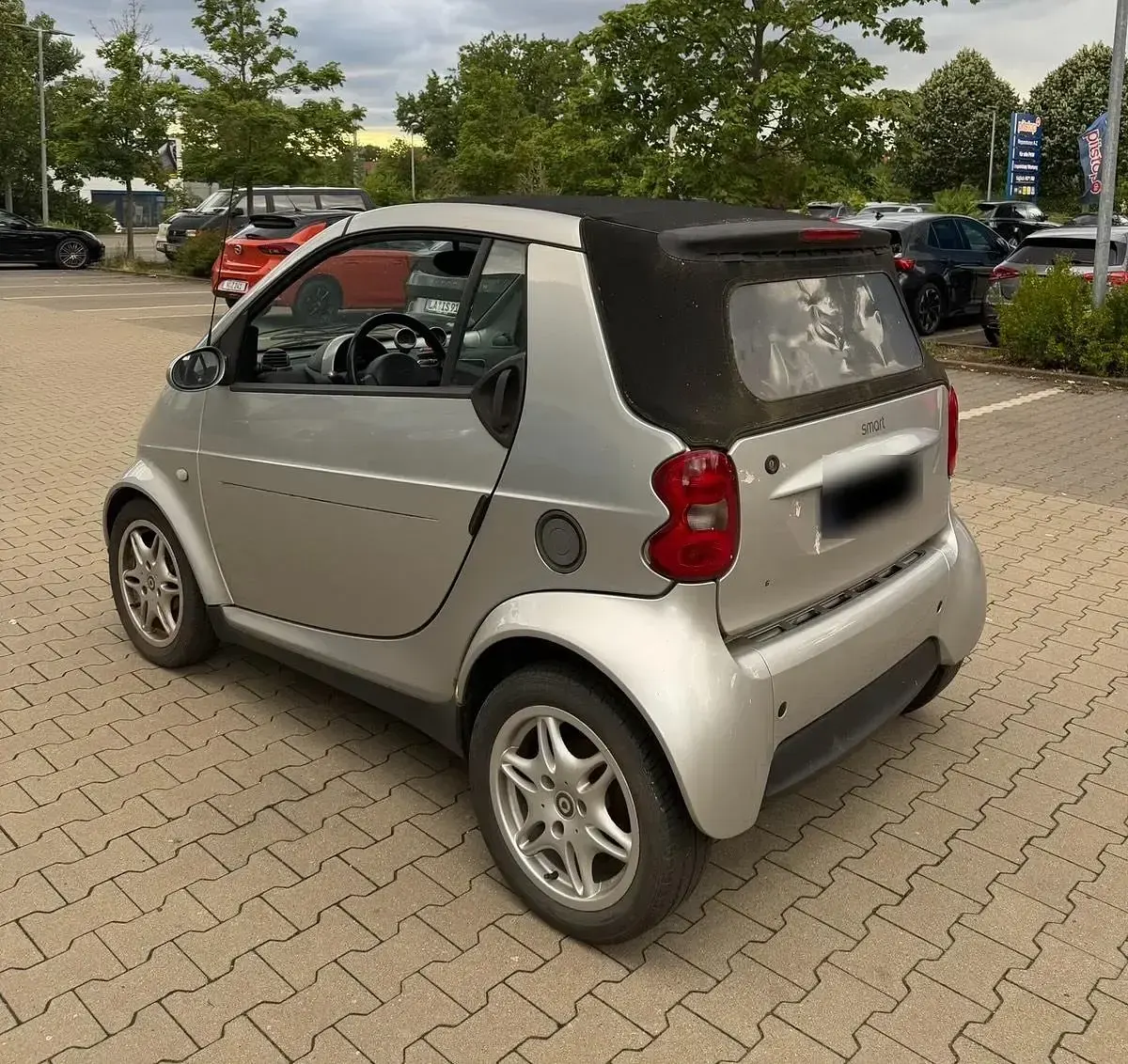 Gebraucht Smart ForTwo Cabrio 61 PS (44 kW) 2003 Silber Cabrio