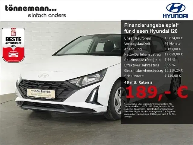 Gebraucht Hyundai i20 Select 79 PS (58 kW) 2025 Kleinwagen