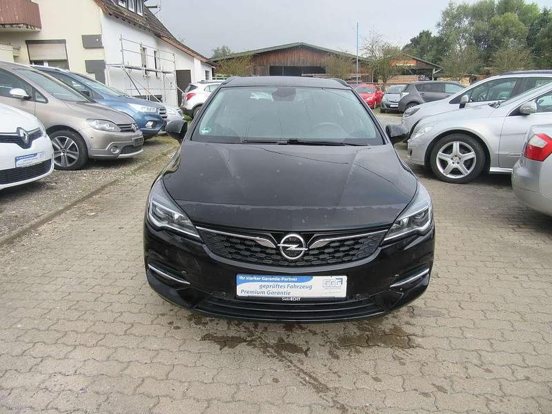 Onyx schwarz Gebraucht 2020 Opel Astra Business Kombi | 11.499 € (Fairer Preis) - Bild 1/4