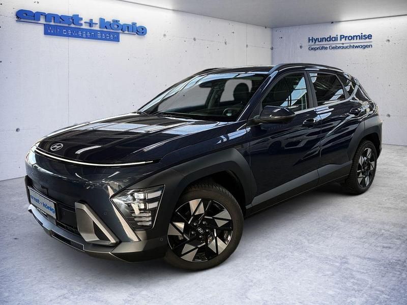 Blau Gebraucht 2024 Hyundai Kona Prime SUV | 28.990 € (Guter Preis) - Bild 1/4