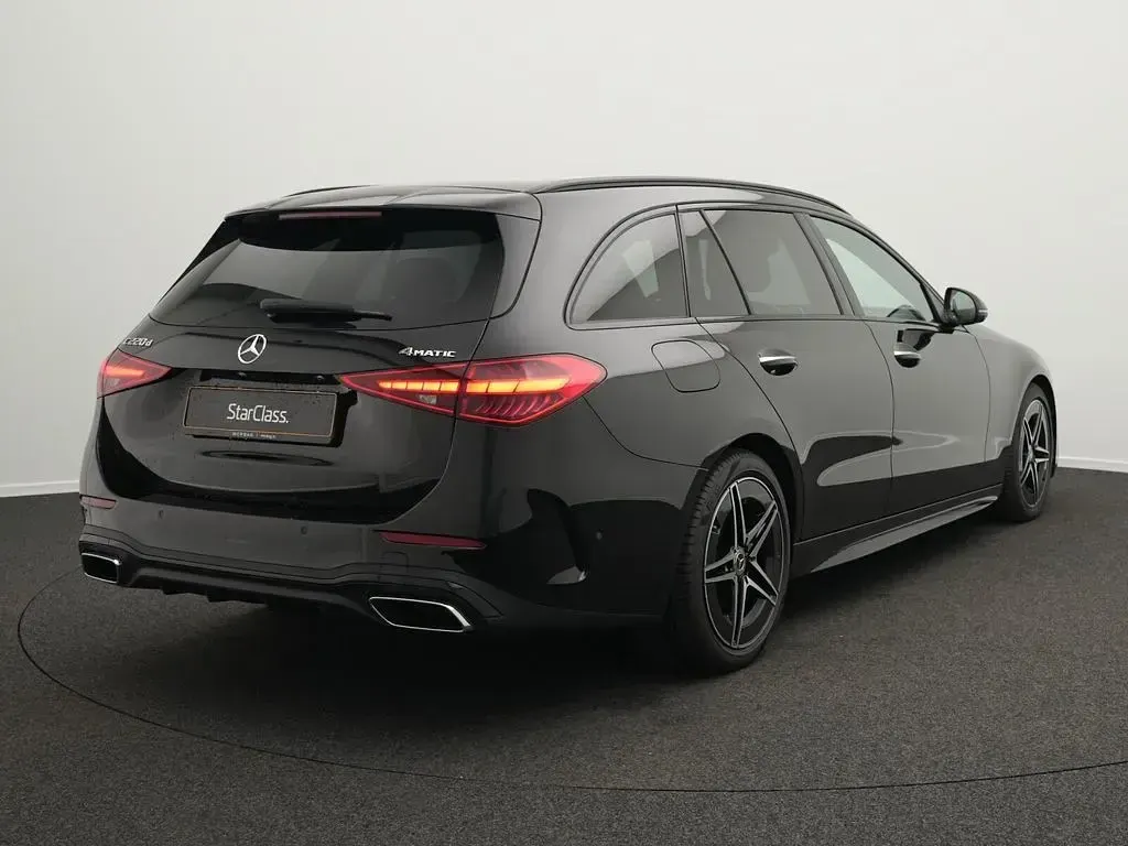 Gebraucht Mercedes C220 AMG Line Premium Plus 200 PS (147 kW) 2025 Schwarz Kombi
