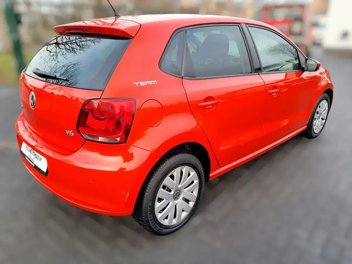 Brugt VW Polo Team 60 HK (44 kW) 2010 Orange Hatchback