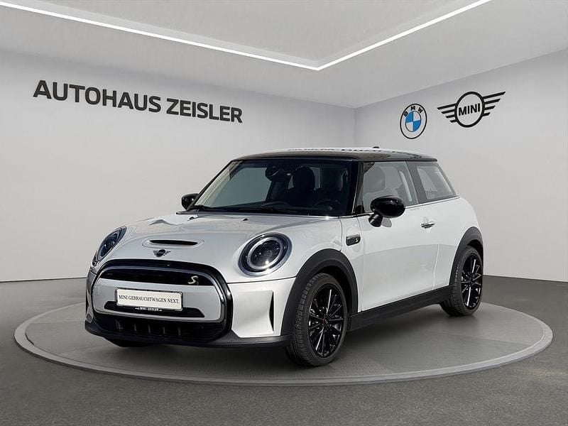 White silver Gebraucht 2022 Mini Cooper SE Hatch Kleinwagen | 19.980 € (Fairer Preis) - Bild 1/4