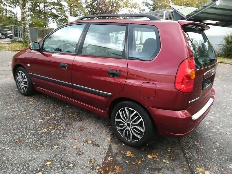 Gebraucht Mitsubishi Space Star Comfort Edition 98 PS (72 kW) 2004 Rot Van / Kleinbus