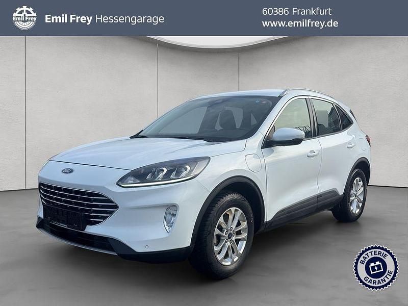 Frozen white Gebraucht 2022 Ford Kuga Titanium SUV | 23.950 € (Fairer Preis) - Bild 1/3