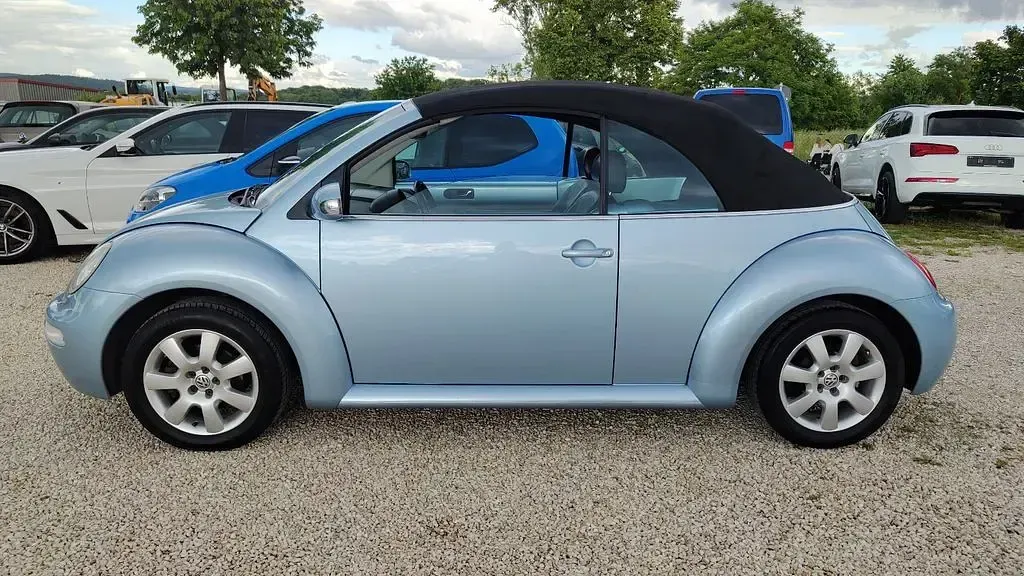 Gebraucht VW New Beetle Cabriolet Highline 102 PS (75 kW) 2007 Blau Cabrio