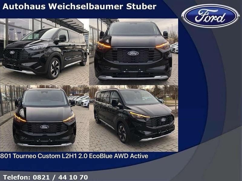 Ein traum in iridium schwarz Neu 2025 Ford Tourneo Custom Active Van | 62.900 € (Guter Preis) - Bild 1/4