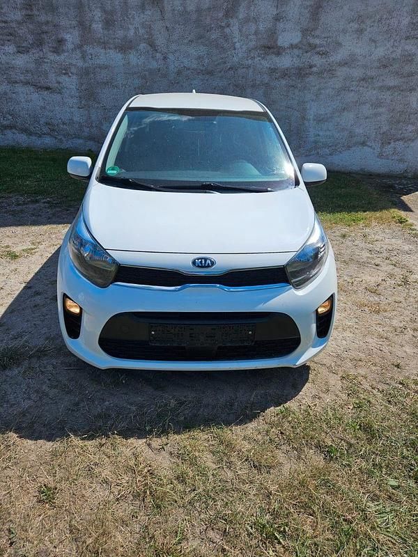 Weiß Gebraucht 2021 Kia Picanto DREAM-TEAM Edition Kleinwagen | 6.500 € (Superpreis) - Bild 1/4