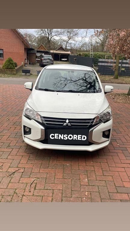 Gebraucht Mitsubishi Space Star Top 80 PS (58 kW) 2021 Weiß Kleinwagen