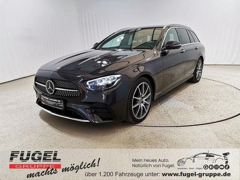 Grafitgrau metalliclack Gebraucht 2023 Mercedes E220 AMG line Kombi | 41.999 € (Fairer Preis) - Bild 1/4