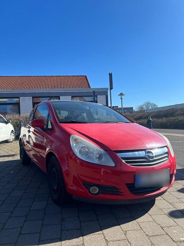 Gebraucht Opel Corsa 90 PS (66 kW) 2007 Rot Kleinwagen