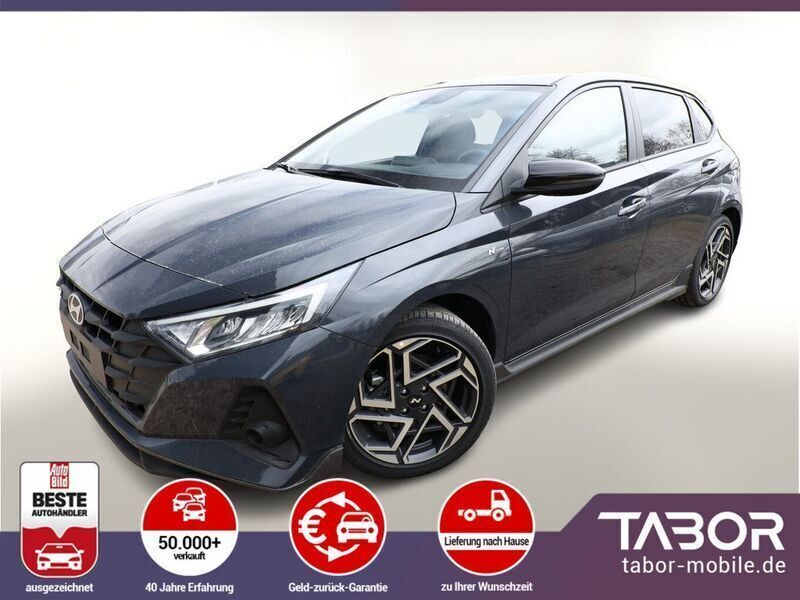 Schwarz Neu 2025 Hyundai i20 N Line Kleinwagen | 22.388 € (Fairer Preis) - Bild 1/4