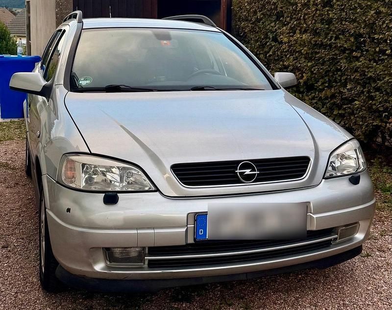 Silber Gebraucht 2002 Opel Astra Kombi | 1.099 € (Fairer Preis) - Bild 1/4