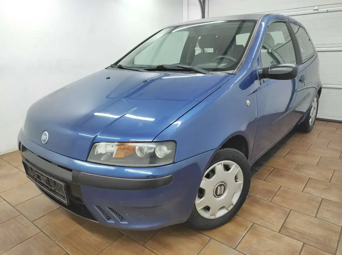 Gebraucht Fiat Punto 60 PS (44 kW) 2001 Blau Kleinwagen