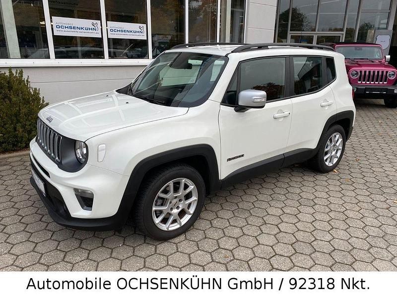 Weiß Gebraucht 2022 Jeep Renegade Limited SUV | 21.390 € (Superpreis) - Bild 1/4