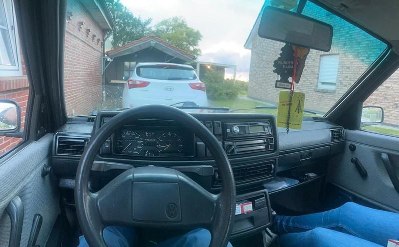 Gebraucht VW Golf II 55 PS (40 kW) 1991 Schwarz Kleinwagen