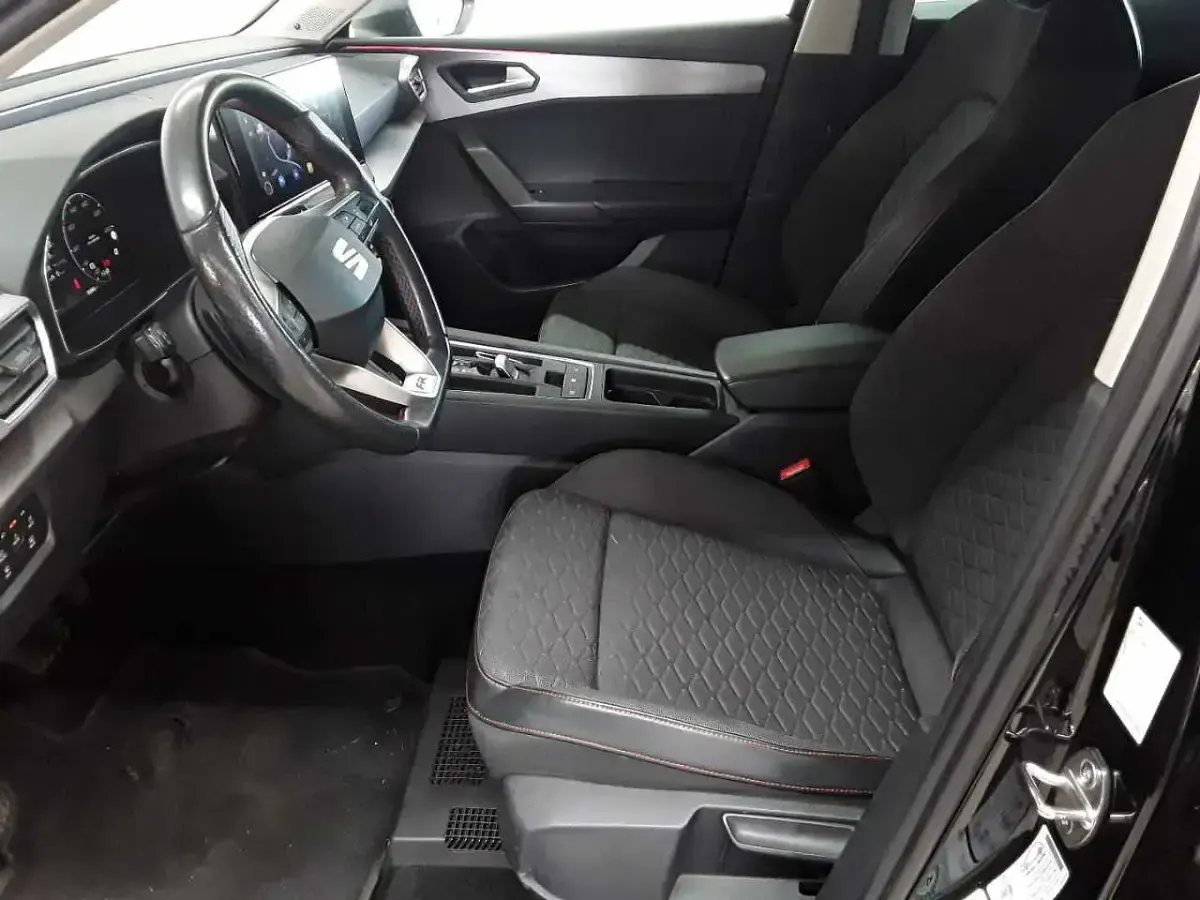 Gebraucht Seat Leon FR 150 PS (110 kW) 2022 Midnight schwarz metallic Kombi