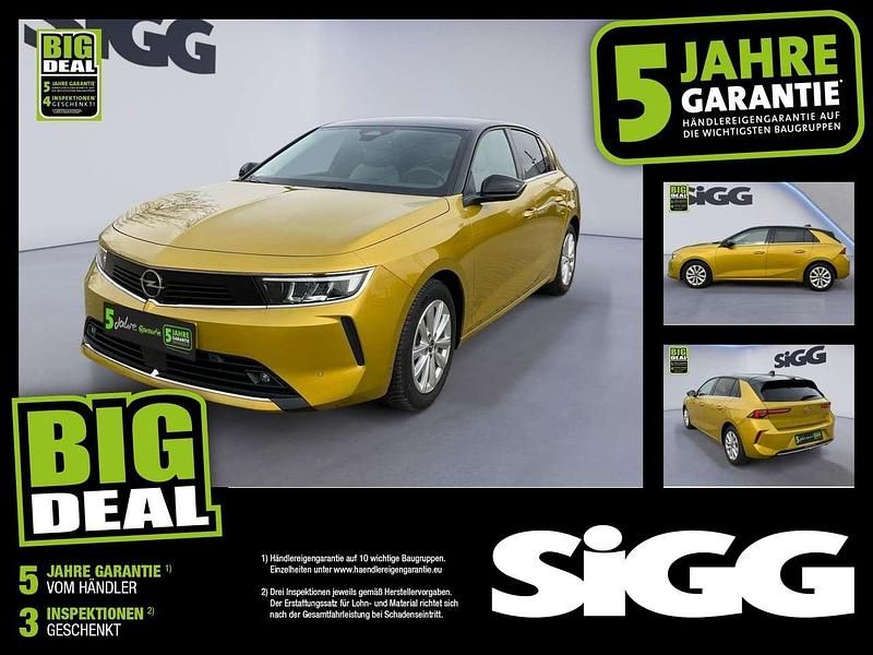 Gebraucht Opel Astra Elegance 131 PS (96 kW) 2023 Kult gelb Limousine
