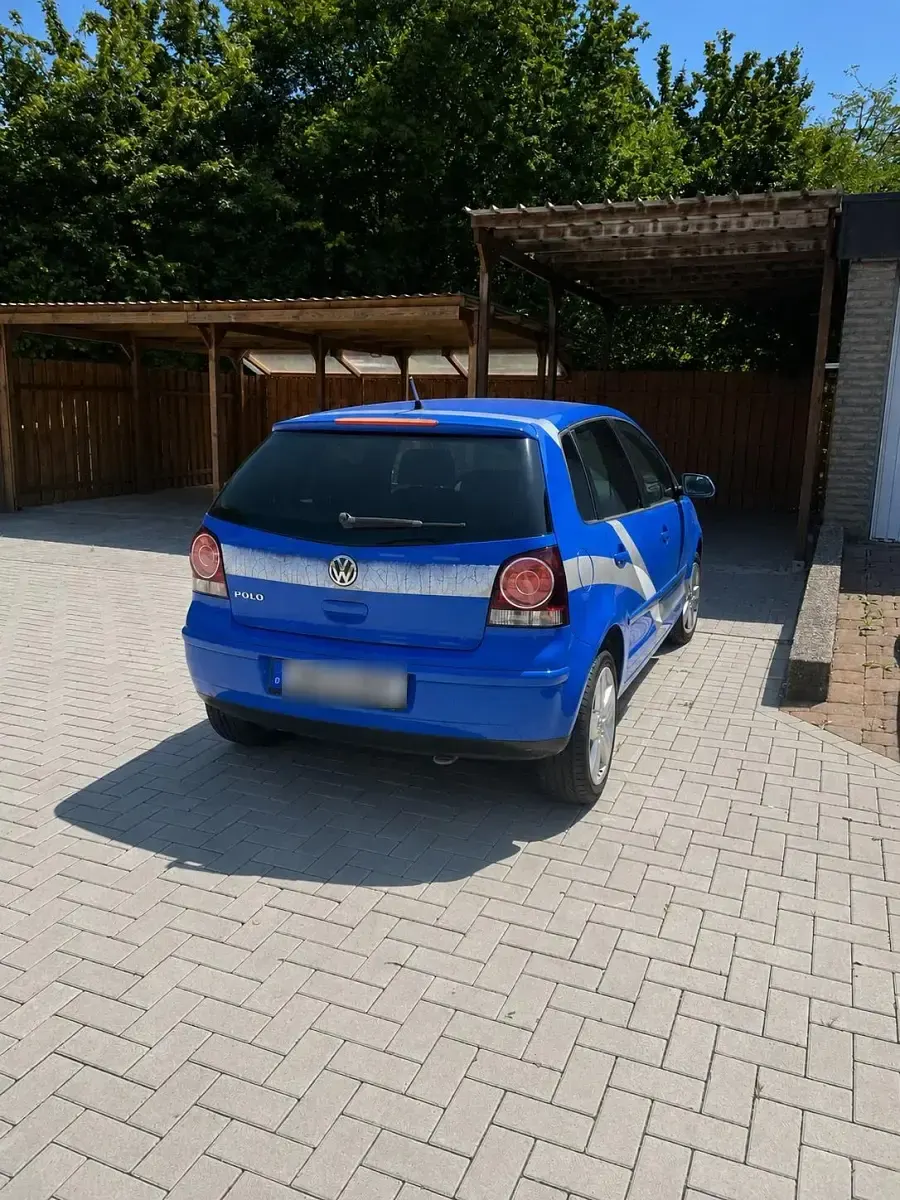 Gebraucht VW Polo Edition 80 PS (58 kW) 2009 Blau Kleinwagen
