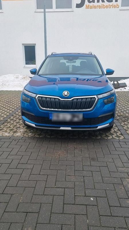 Gebraucht Skoda Kamiq 110 PS (80 kW) 2022 Blau SUV