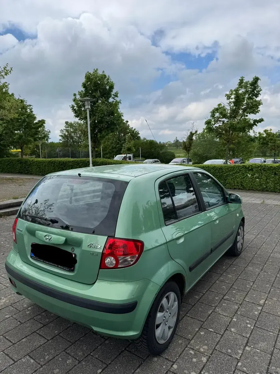 Gebraucht Hyundai Getz 82 PS (60 kW) 2003 Grün Kleinwagen