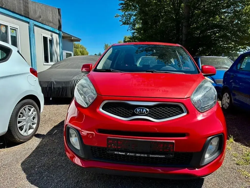 Gebraucht Kia Picanto Edition 7 69 PS (50 kW) 2015 Rot Kleinwagen