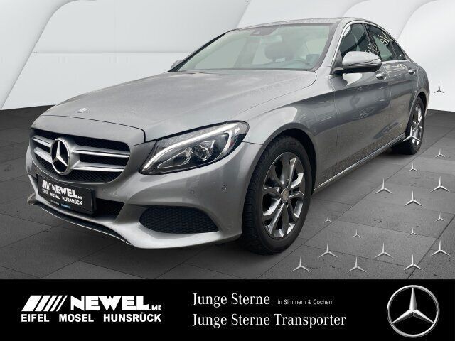 Silber Gebraucht 2016 Mercedes C200 Avantgarde Limousine | 23.888 € (Teuer) - Bild 1/4