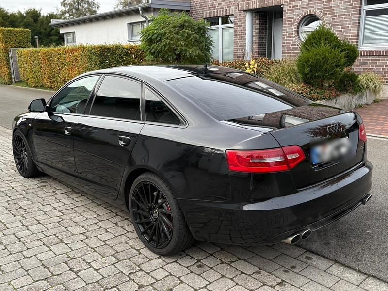 Schwarz Gebraucht 2009 Audi A6 S-Line Limousine | 5.900 € (Guter Preis) - Bild 1/4